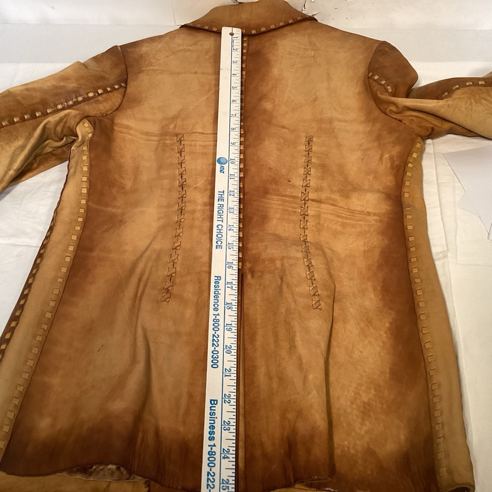 Vintage The Leather Ranch  Western Leather Jacket Women’s size medium - Picture 13 of 16